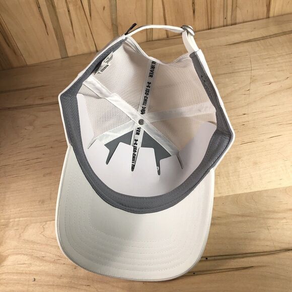 Under Armour Men's UA Iso-Chill Driver Golf Mesh Adjustable Stretch Flex Cap Hat - Picture 6 of 7